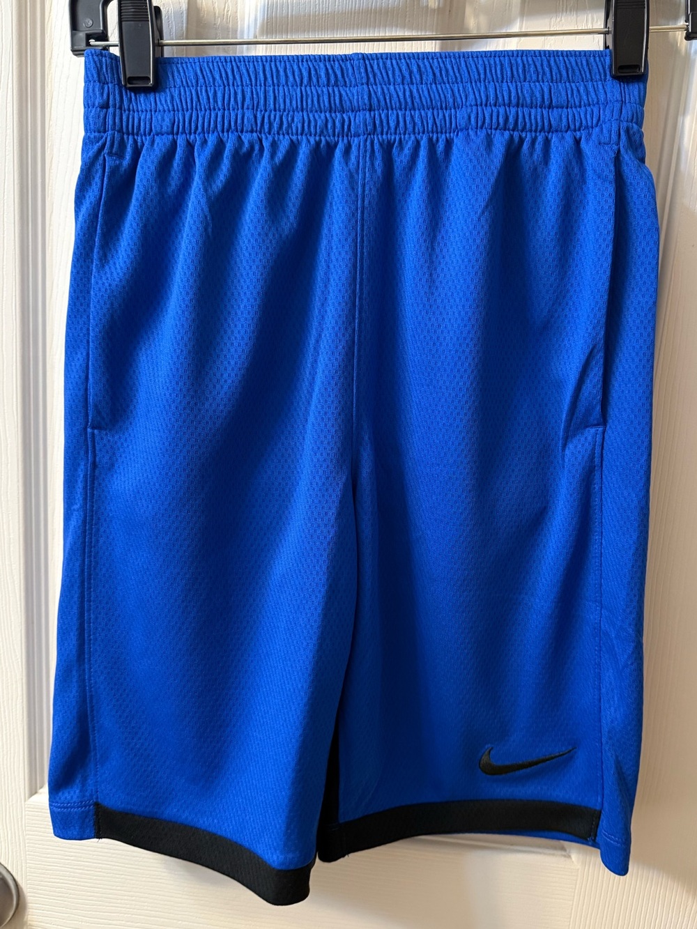 Boys Nike Blue Dri-FIT Athletic Shorts